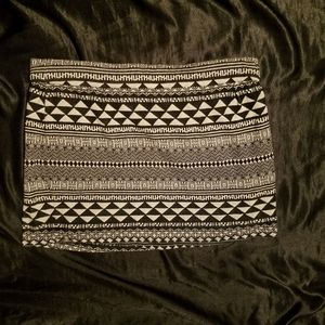 Sparkle & Fade | Tribal Print Knit Mini Skirt